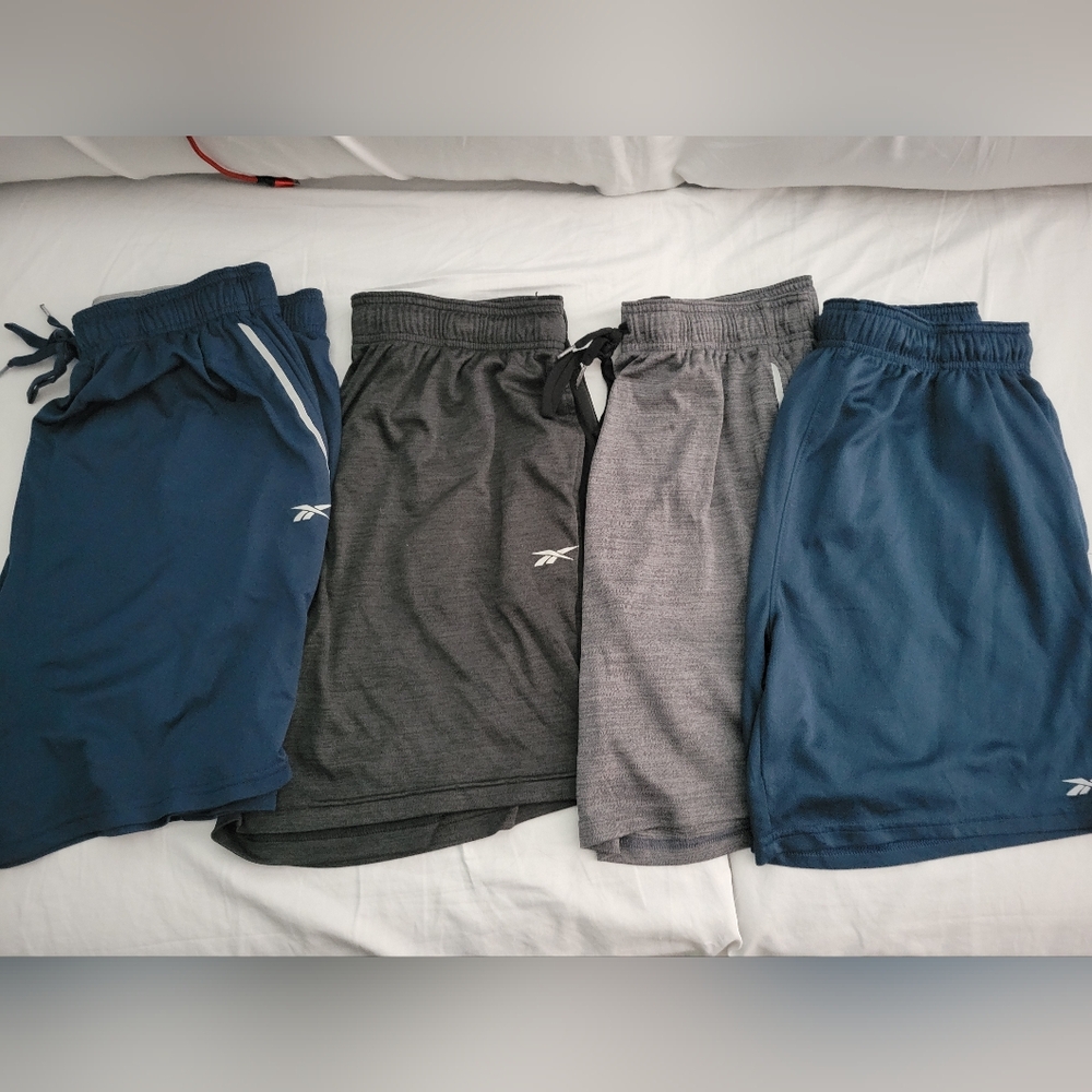 Men's Reebok Shorts- 4 Pair Bundle